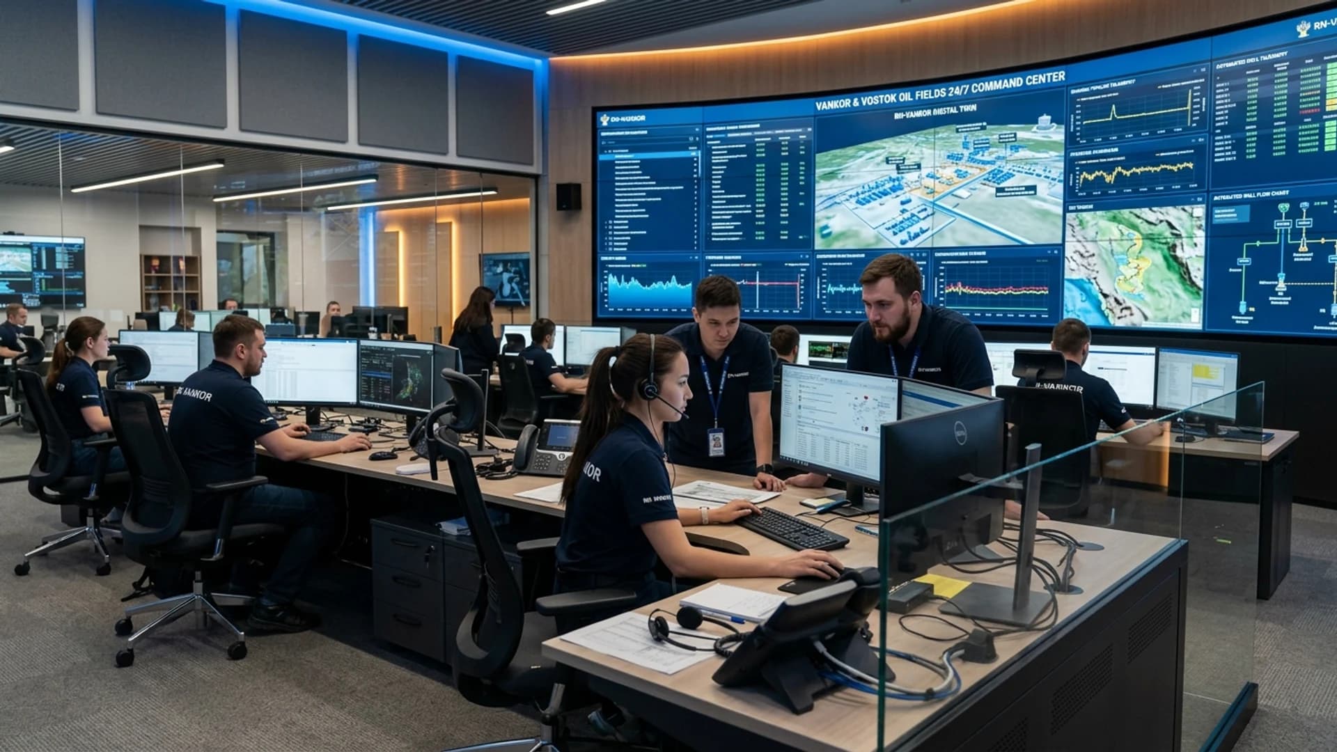 RN Vankor 24/7 Digital Field Operations & Telemetry Center